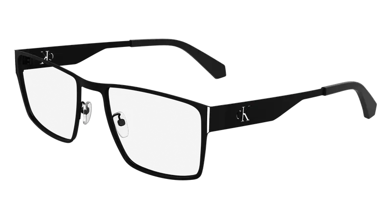 Calvin Klein Uomo CKJ24208 001 Montature da vista Metallo Nero  Squadrata Normale