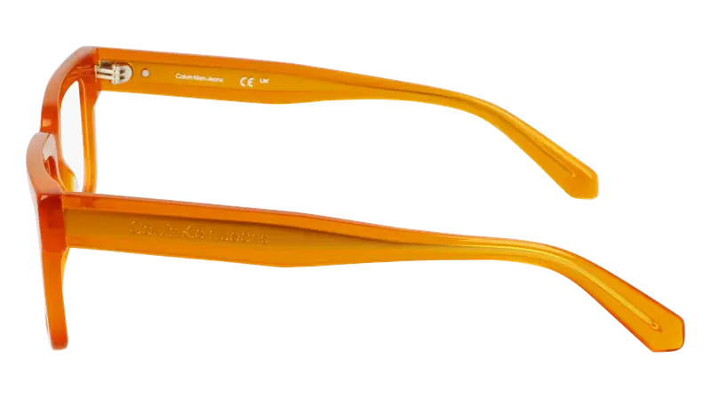 Calvin Klein Uomo CKJ24616 201 Montature da vista Acetato Havana Squadrata Normale miniatura 3