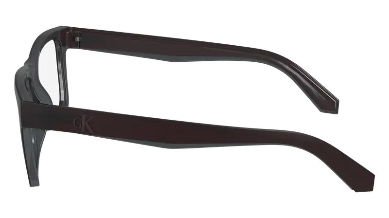 Calvin Klein Uomo CKJ24617 001 Montature da vista Bio-iniettato Nero Squadrata Normale miniatura 3