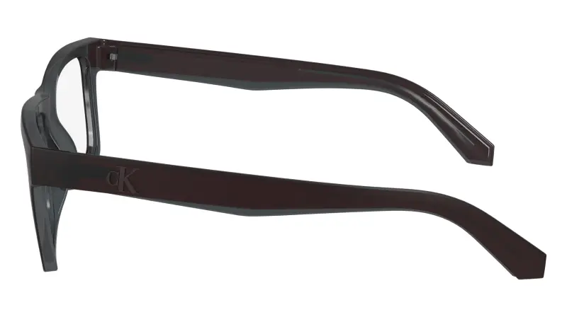 Uomo CKJ24617 N 001 Montature da vista Bio-iniettato Nero Squadrata Normale miniatura 3