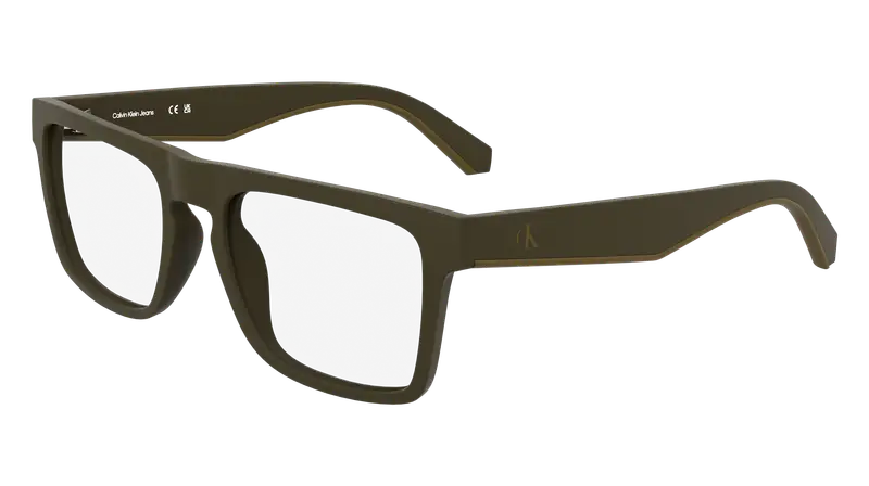 Calvin Klein Uomo CKJ25612 210 Montature da vista Bio-iniettato Marrone Squadrata Normale