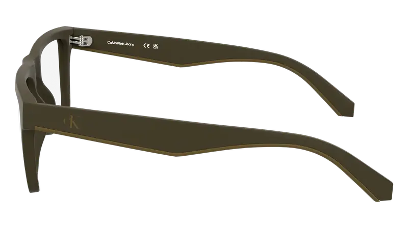 Calvin Klein Uomo CKJ25612 210 Montature da vista Bio-iniettato Marrone Squadrata Normale miniatura 2