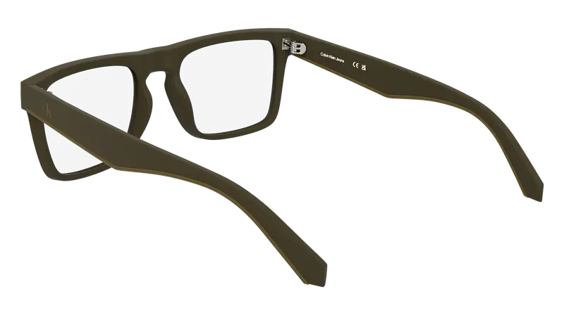 Calvin Klein Uomo CKJ25612 210 Montature da vista Bio-iniettato Marrone Squadrata Normale miniatura 3