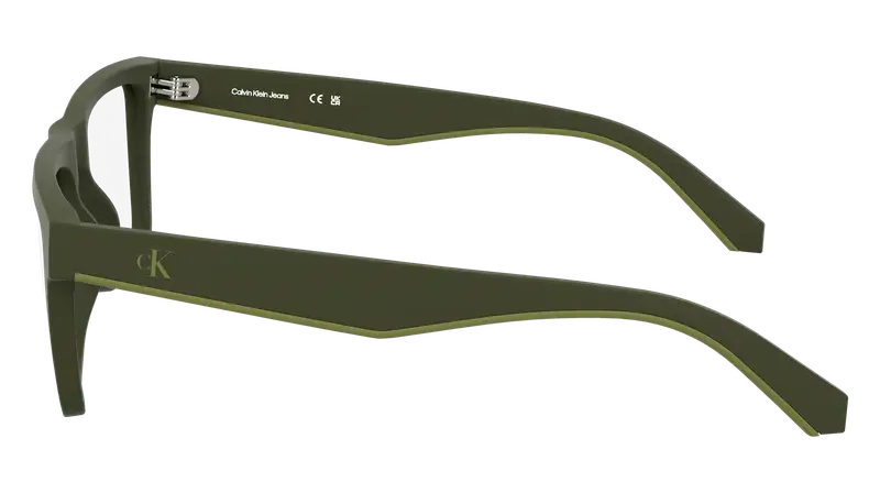 Calvin Klein Uomo CKJ25612 309 Montature da vista Bio-iniettato Verde Squadrata Normale miniatura 2
