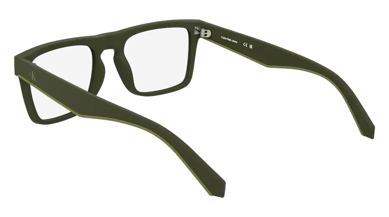 Calvin Klein Uomo CKJ25612 309 Montature da vista Bio-iniettato Verde Squadrata Normale miniatura 3