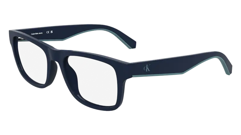 Calvin Klein Uomo CKJ25613 400 Montature da vista Bio-iniettato Blu  Squadrata Normale