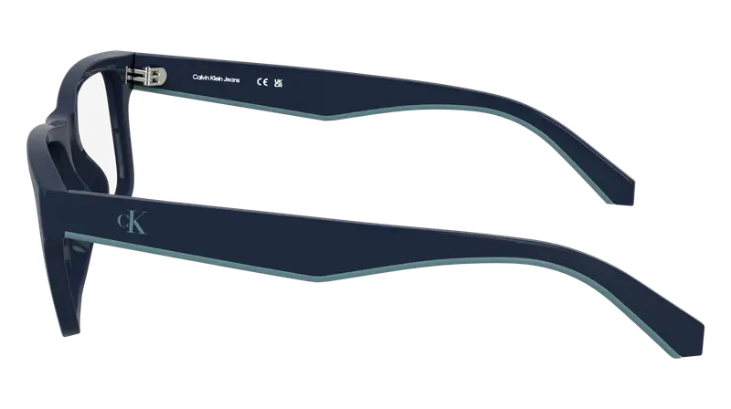 Calvin Klein Uomo CKJ25613 400 Montature da vista Bio-iniettato Blu Squadrata Normale miniatura 2