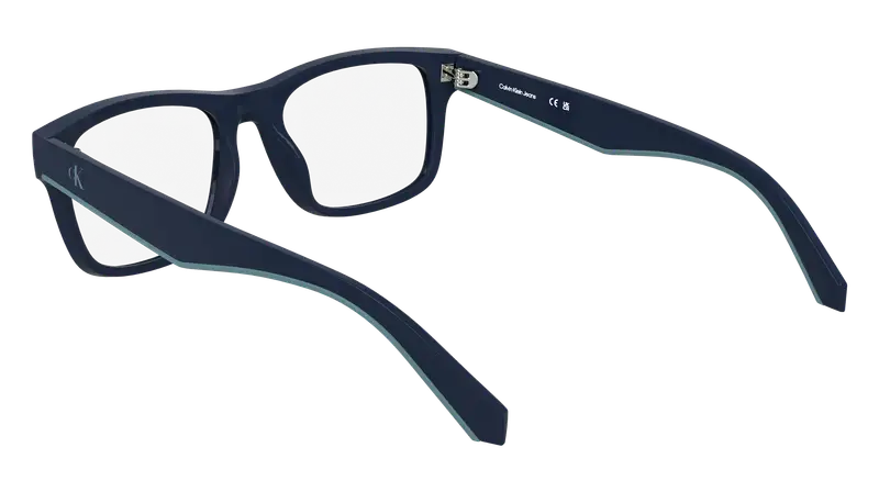 Calvin Klein Uomo CKJ25613 400 Montature da vista Bio-iniettato Blu Squadrata Normale miniatura 3