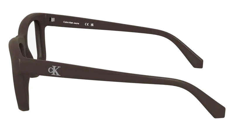 Calvin Klein Uomo CKJ25614 210 Montature da vista Bio-iniettato Marrone Squadrata Normale miniatura 2