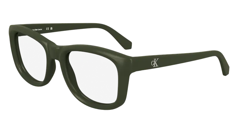 Calvin Klein Uomo CKJ25614 309 Montature da vista Bio-iniettato Verde  Squadrata Normale