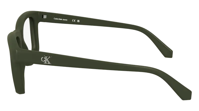 Calvin Klein Uomo CKJ25614 309 Montature da vista Bio-iniettato Verde Squadrata Normale miniatura 2
