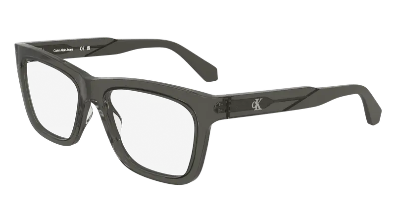 Calvin Klein Uomo CKJ25615 050 Montature da vista Acetato Grigio Squadrata Normale