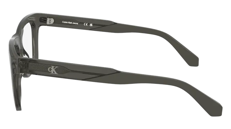 Calvin Klein Uomo CKJ25615 050 Montature da vista Acetato Grigio Squadrata Normale miniatura 2