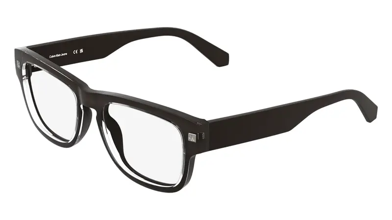 Uomo CKJ25627 210 Montature da vista Bio-iniettato Marrone Squadrata Normale