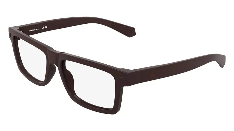 Uomo CKJ25629 210 Montature da vista Bio-iniettato Marrone Squadrata Normale