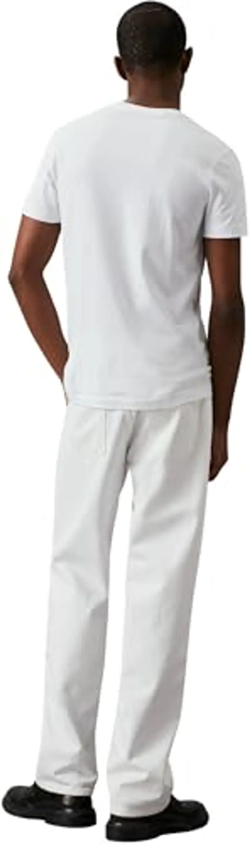 Calvin Klein T-shirt Uomo Bianco 1602120 miniatura 2