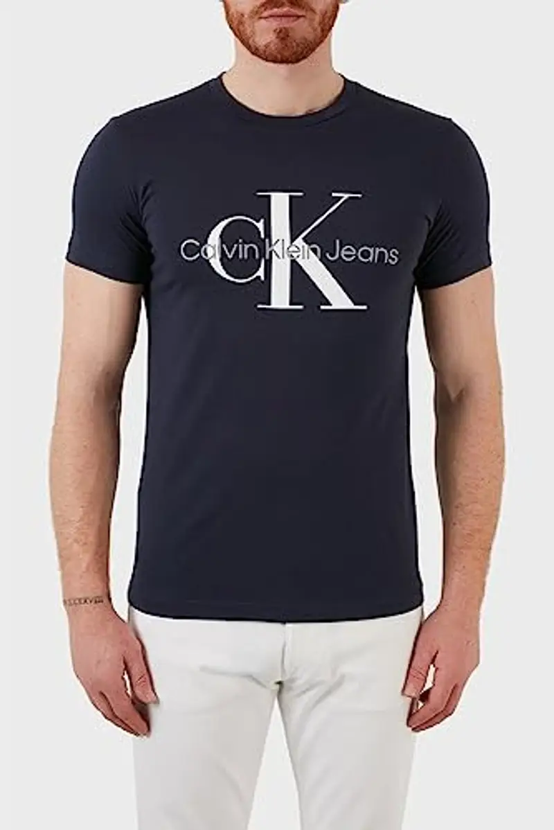 Calvin Klein T-shirt Uomo Blu 2443053 miniatura 3