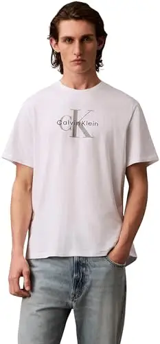 Calvin Klein T-shirt Uomo Bianco 3479520