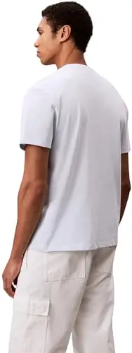 Calvin Klein T-shirt Uomo Blu 3479521 miniatura 2