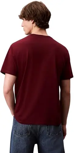 Calvin Klein T-shirt Uomo Rosso 3479518 miniatura 2