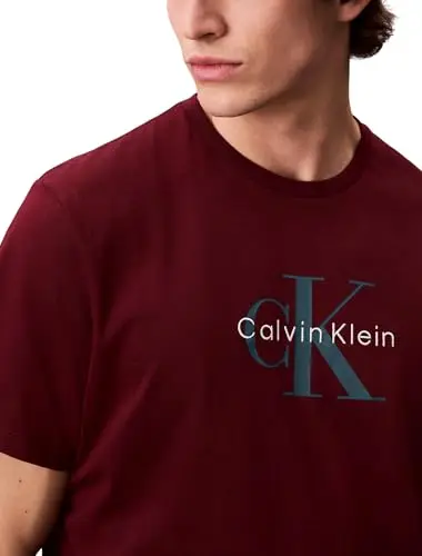 Calvin Klein T-shirt Uomo Rosso 3479518 miniatura 3