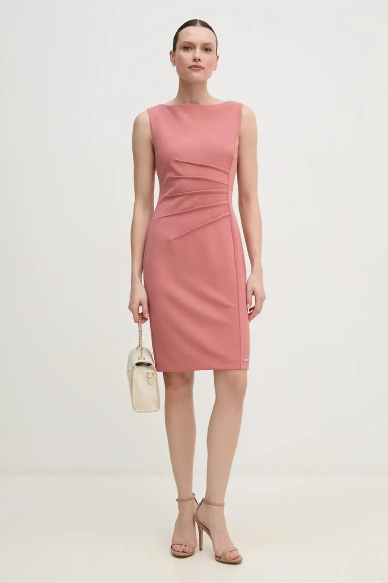 vestito colore arancione K20K208433 miniatura 2