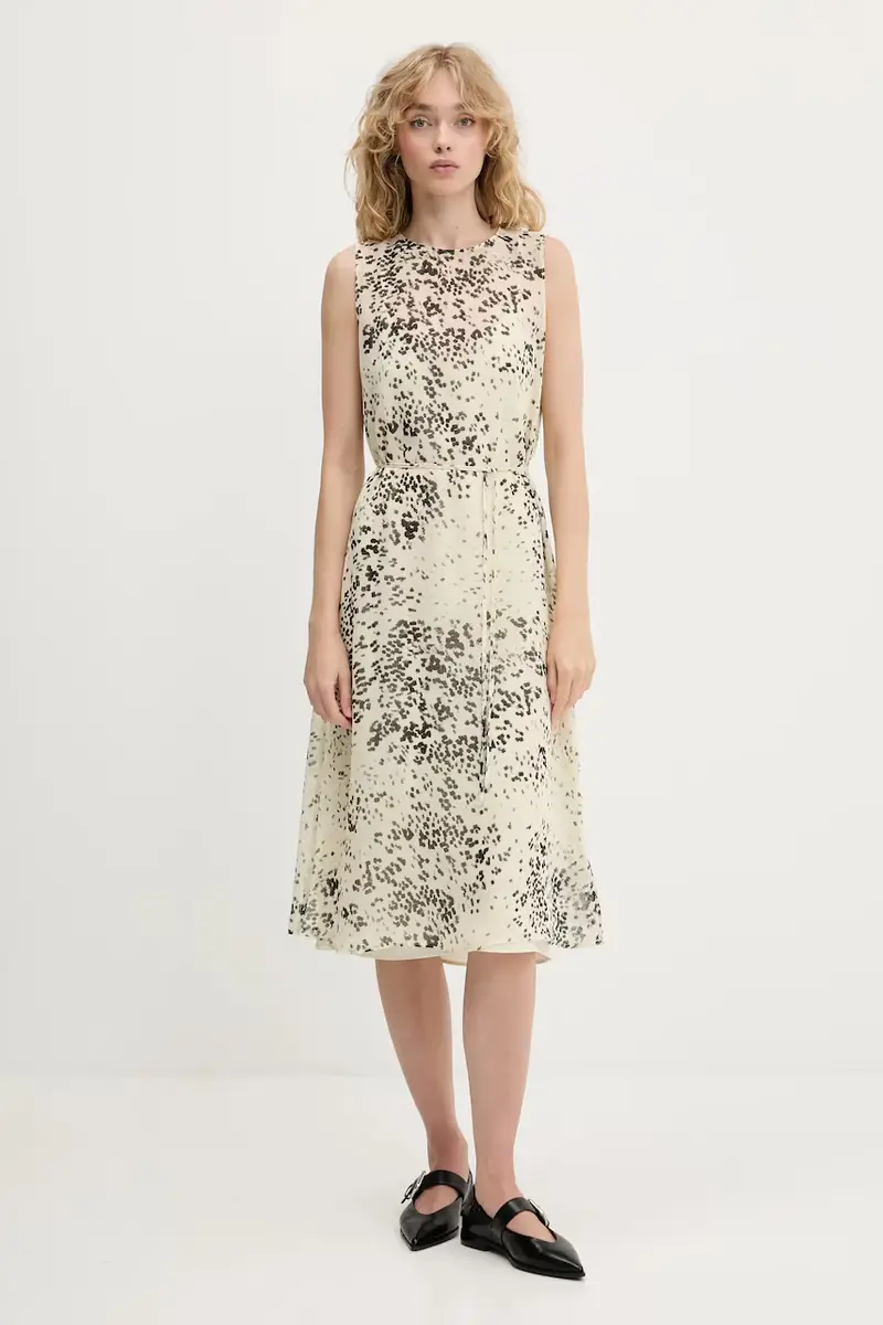 vestito colore beige LV144C043G miniatura 2