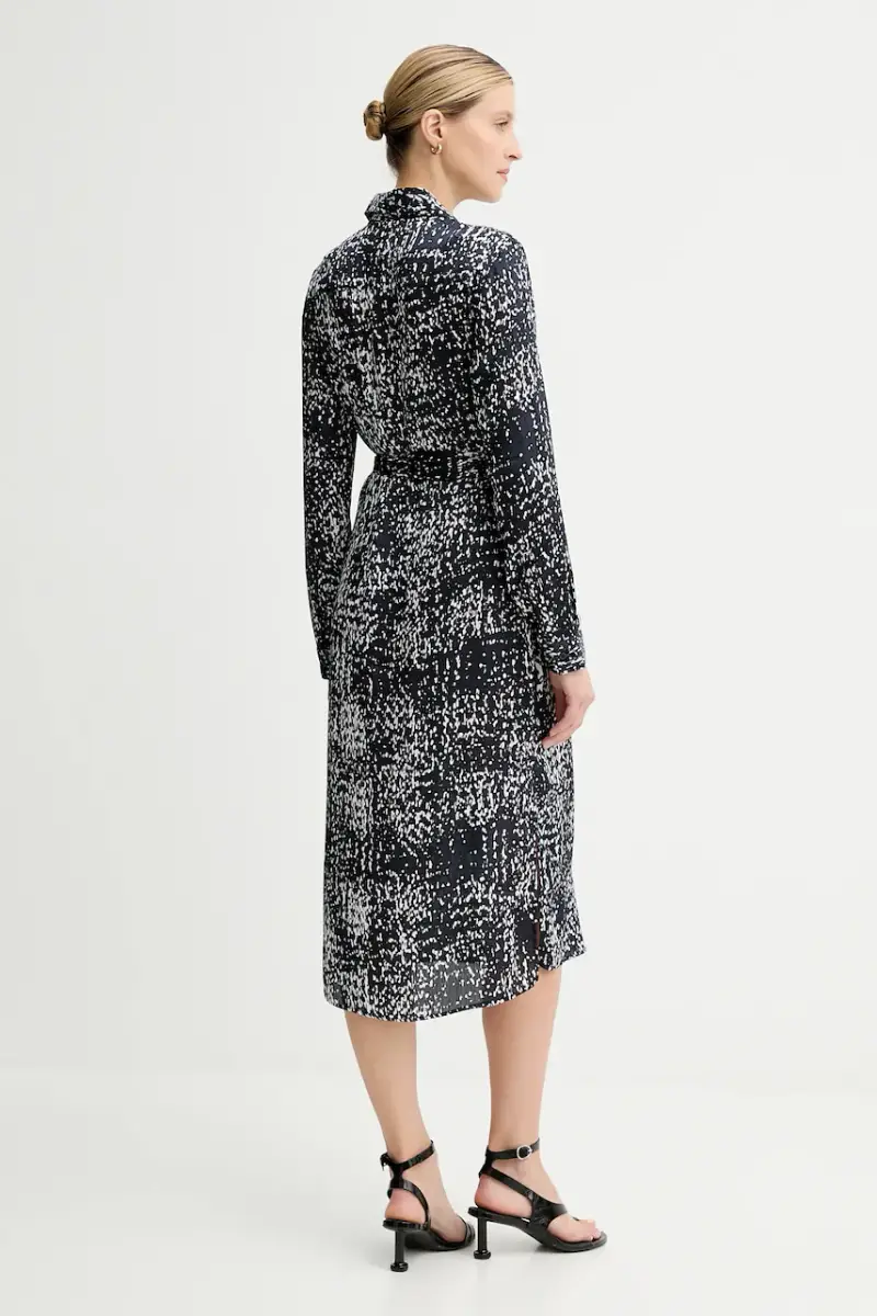 vestito colore blu navy LV044C060G miniatura 3