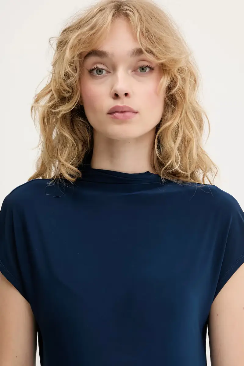 vestito colore blu navy LV044C237G miniatura 4