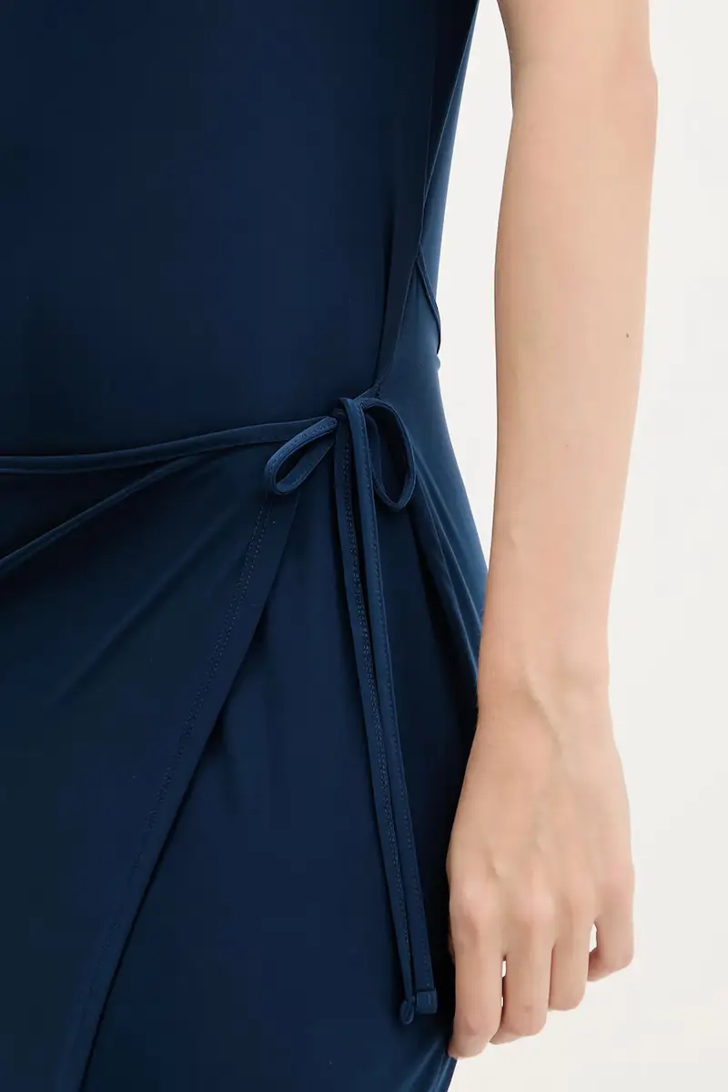 vestito colore blu navy LV044C237G miniatura 5