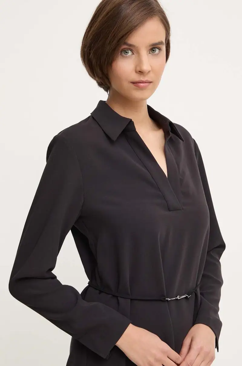 vestito colore nero K20K207152 miniatura 4