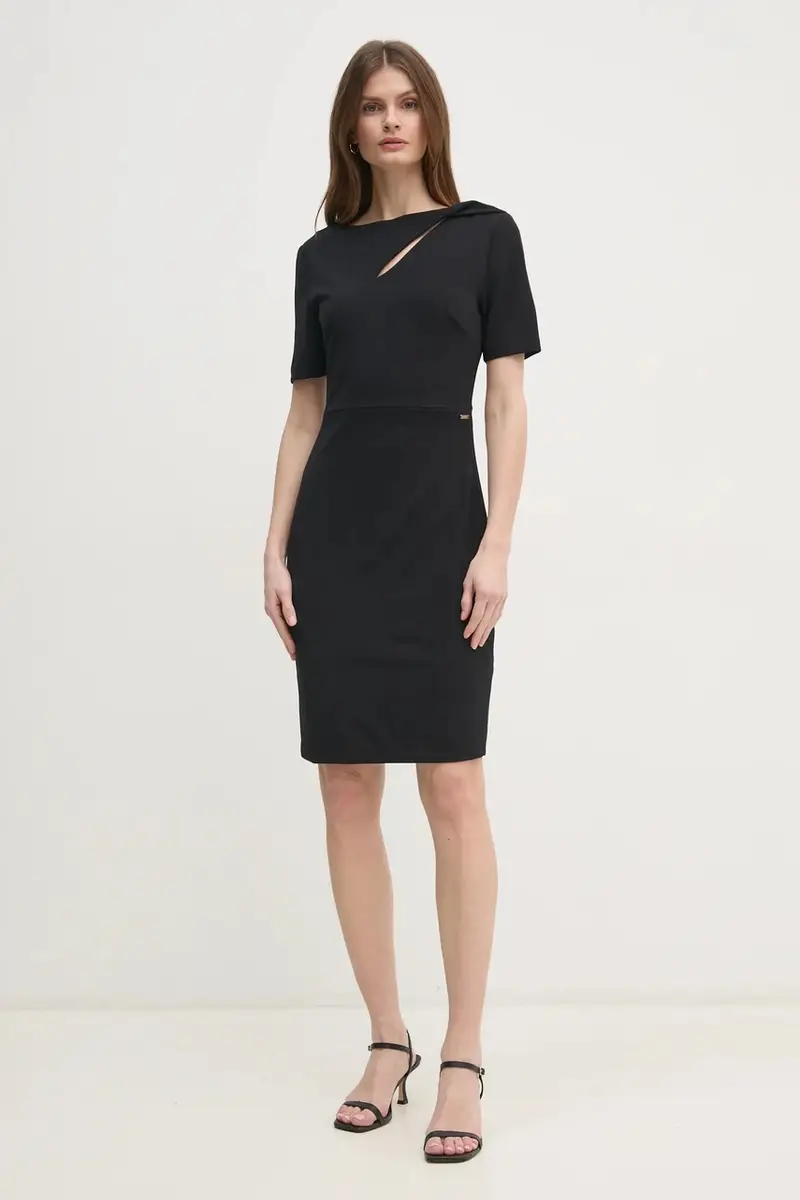 vestito colore nero K20K208174 miniatura 2