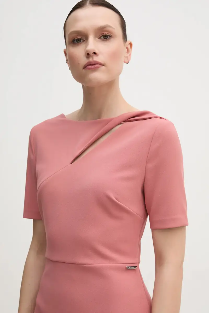 vestito colore rosa K20K208174 miniatura 4