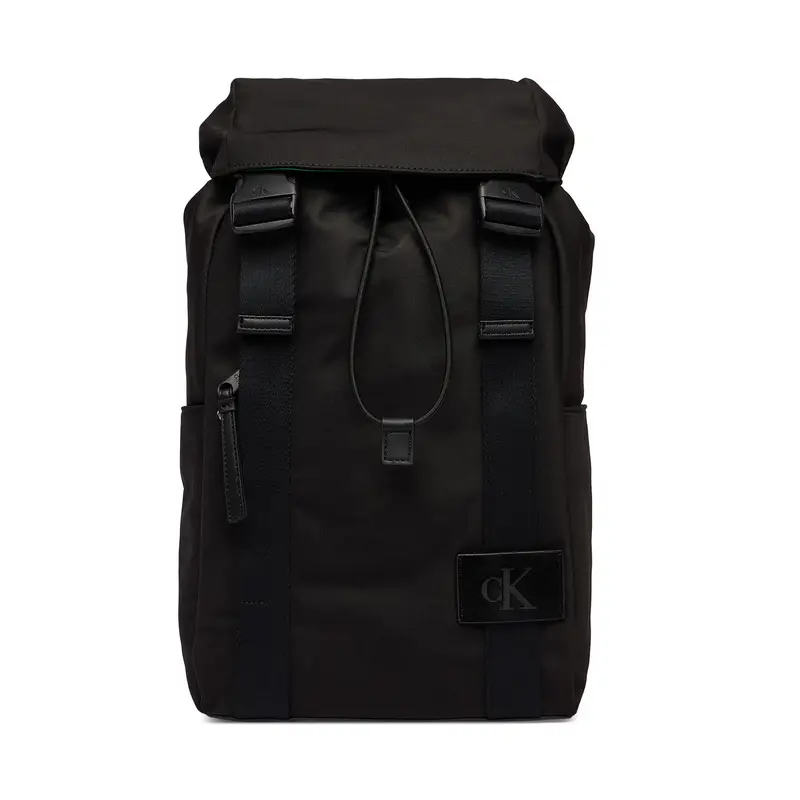 Zaino Calvin Klein Canvas Mix Backpack LV04D3364G Nero