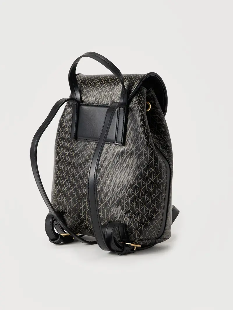 Zaino cappuccino / nero miniatura 2