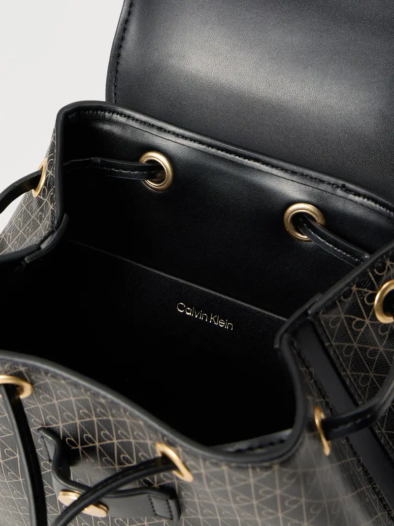 Zaino cappuccino / nero miniatura 3