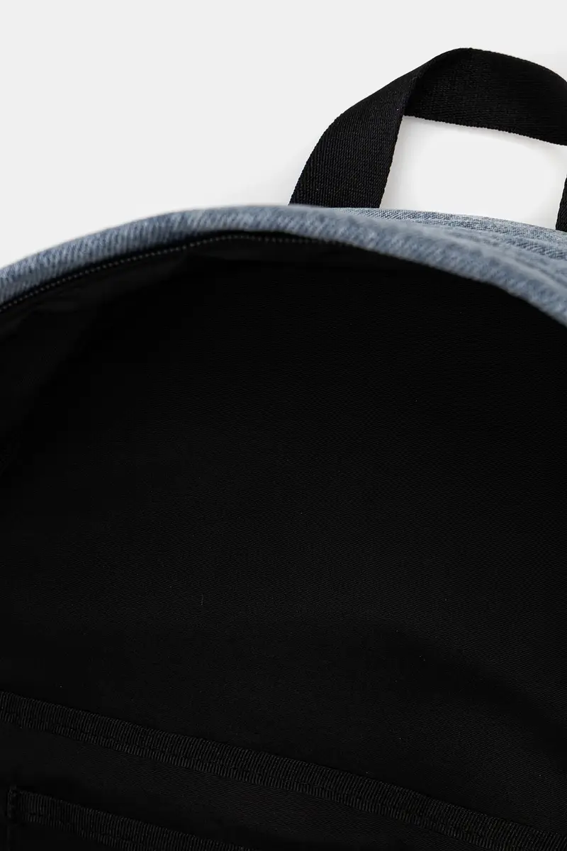 zaino in denim uomo colore blu LV04G3138G miniatura 5