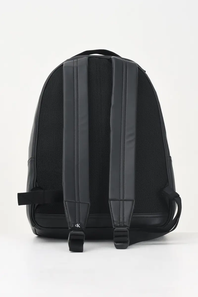 CALVIN KLEIN Zaino nero da uomo con logo miniatura 2