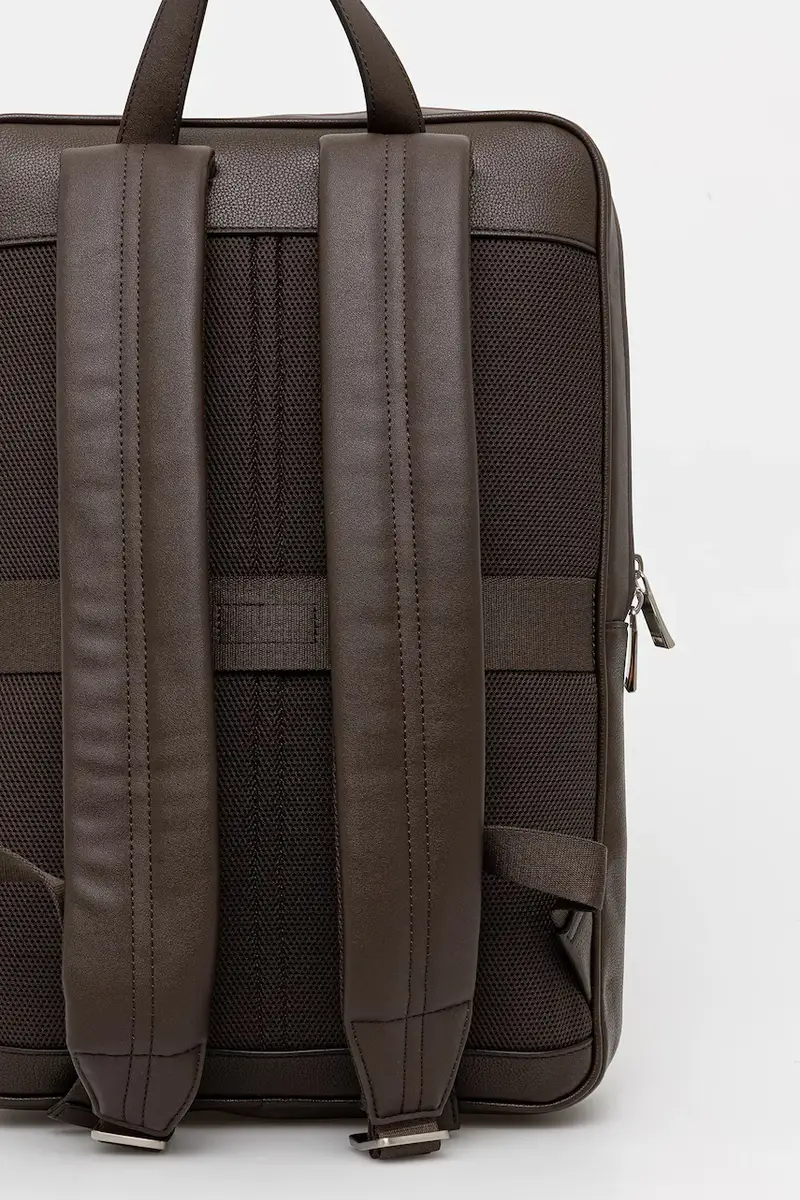 zaino uomo colore marrone LV04D3005G miniatura 3