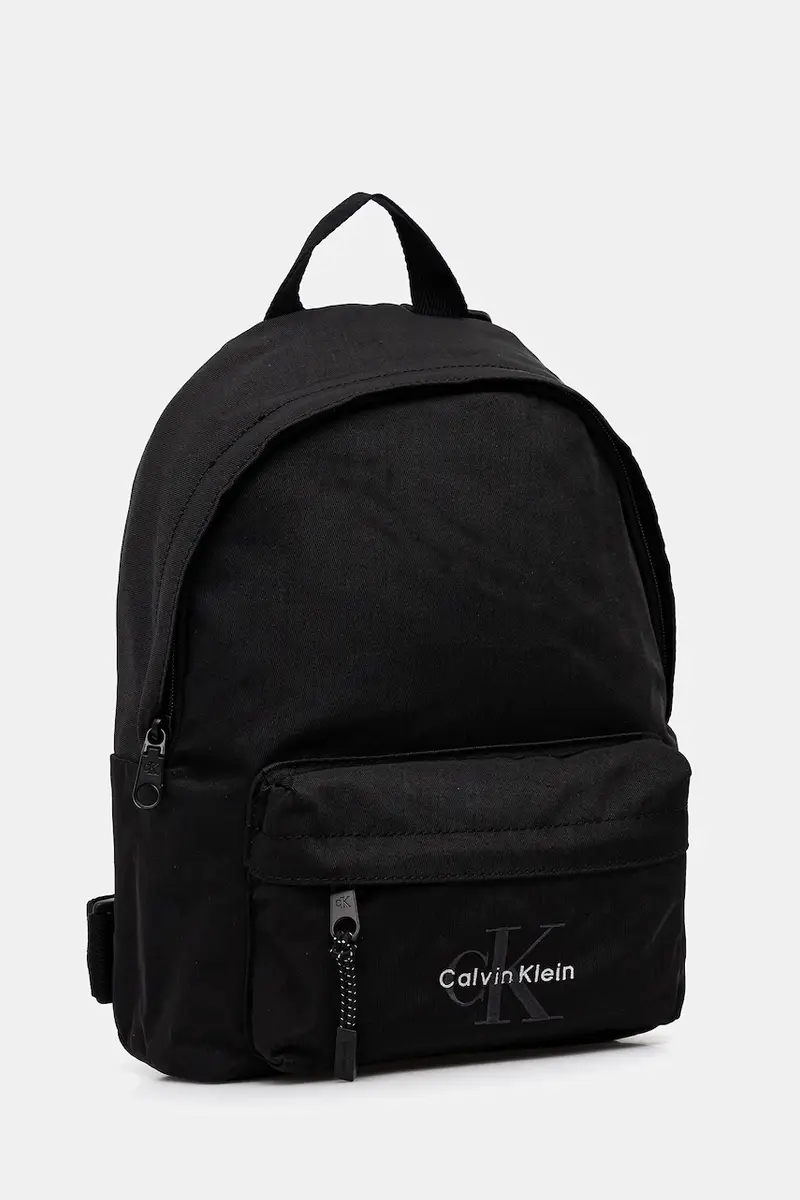 zaino uomo colore nero con applicazione LV04D3257G miniatura 2