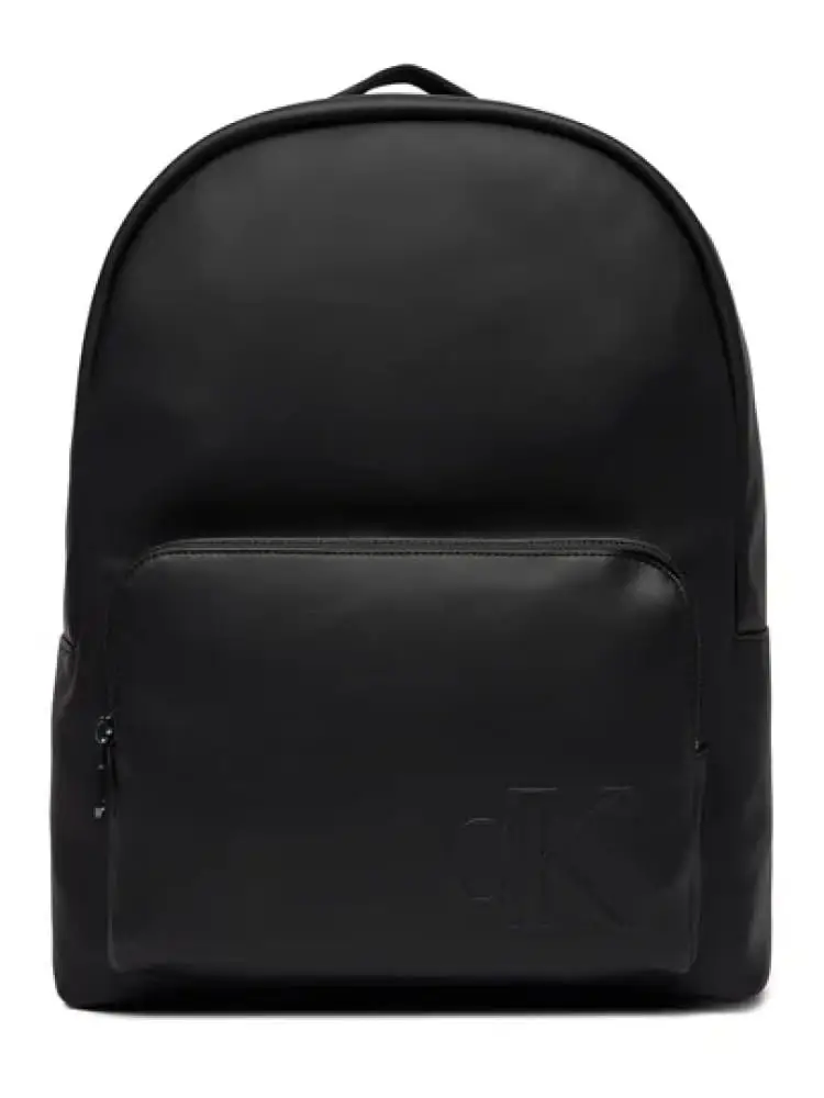 zaino uomo nero in ecopelle