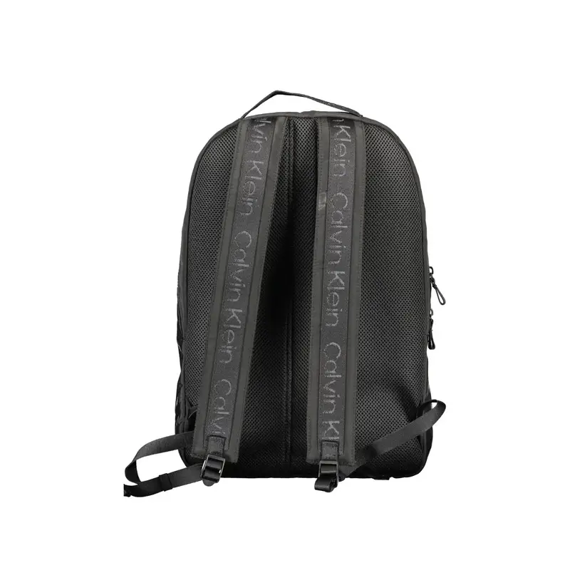 Zaino Uomo Nero Logo miniatura 2