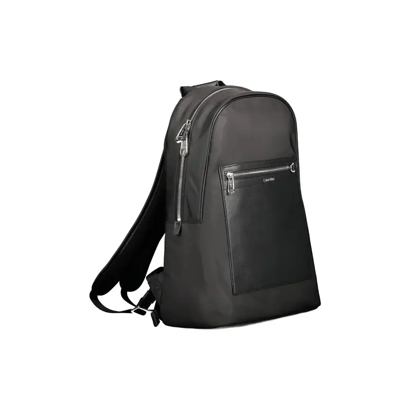 Zaino Uomo Nero Logo miniatura 3