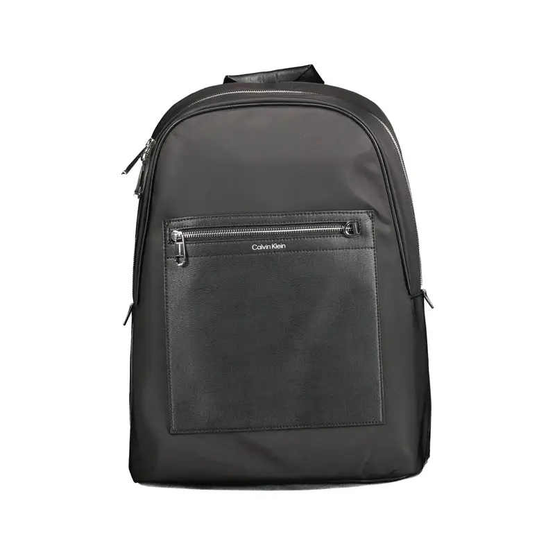 Zaino Uomo Nero Logo