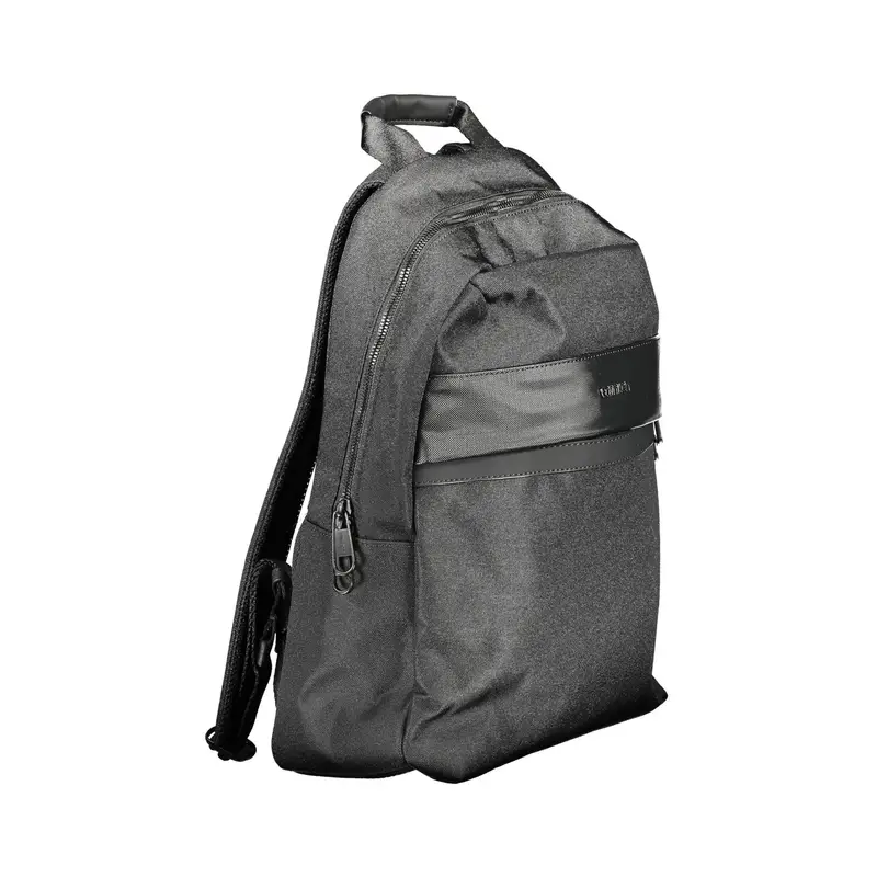 Zaino Uomo Nero Logo miniatura 3