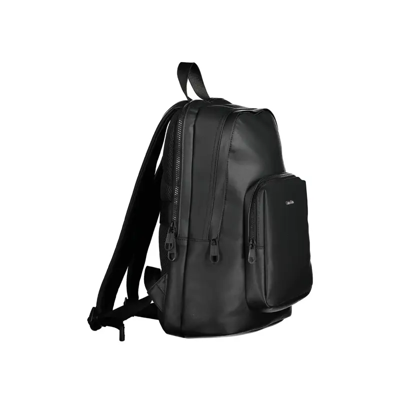 Zaino Uomo Nero Logo miniatura 3