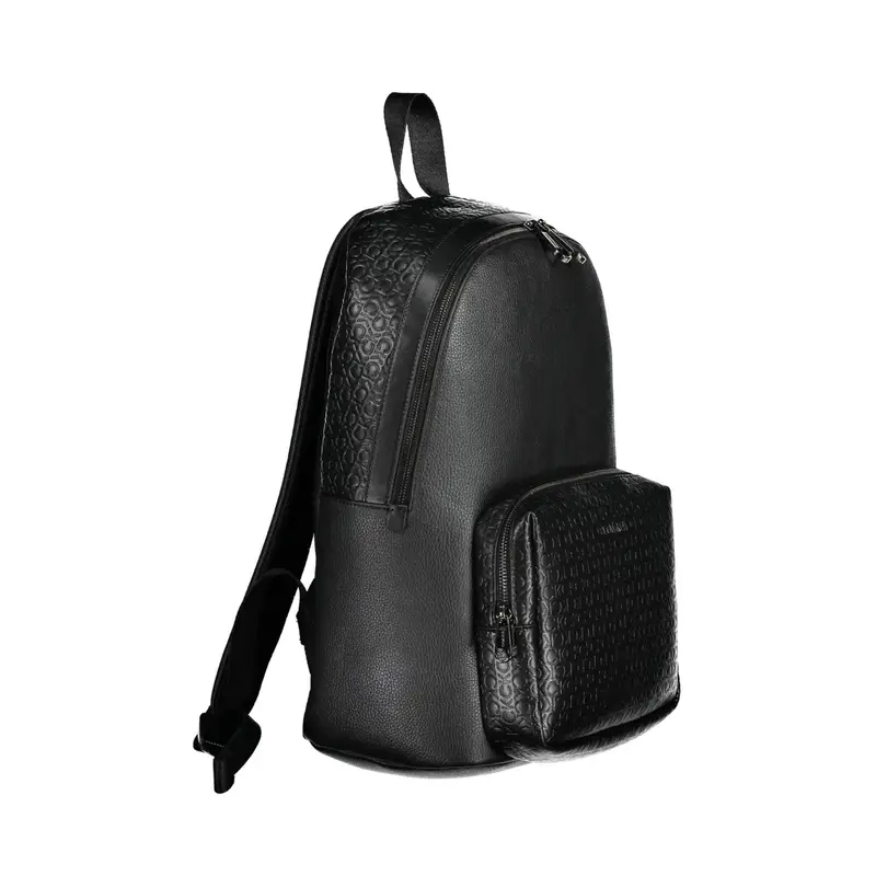 Zaino Uomo Nero Logo miniatura 3