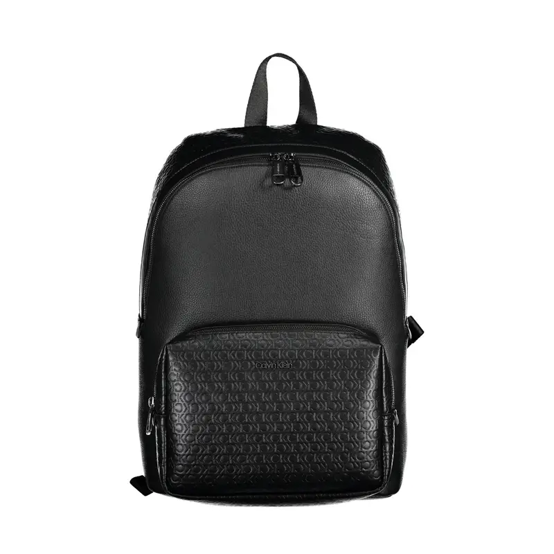 Zaino Uomo Nero Logo