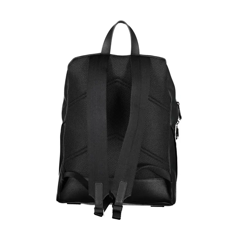 Zaino Uomo Nero Logo miniatura 3