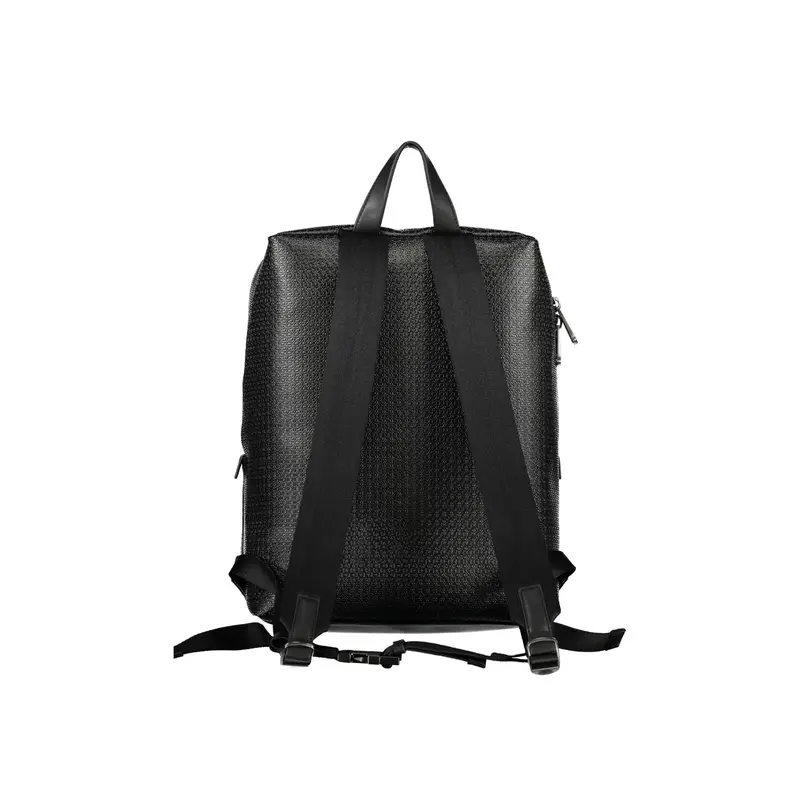 Zaino Uomo Nero Logo miniatura 2